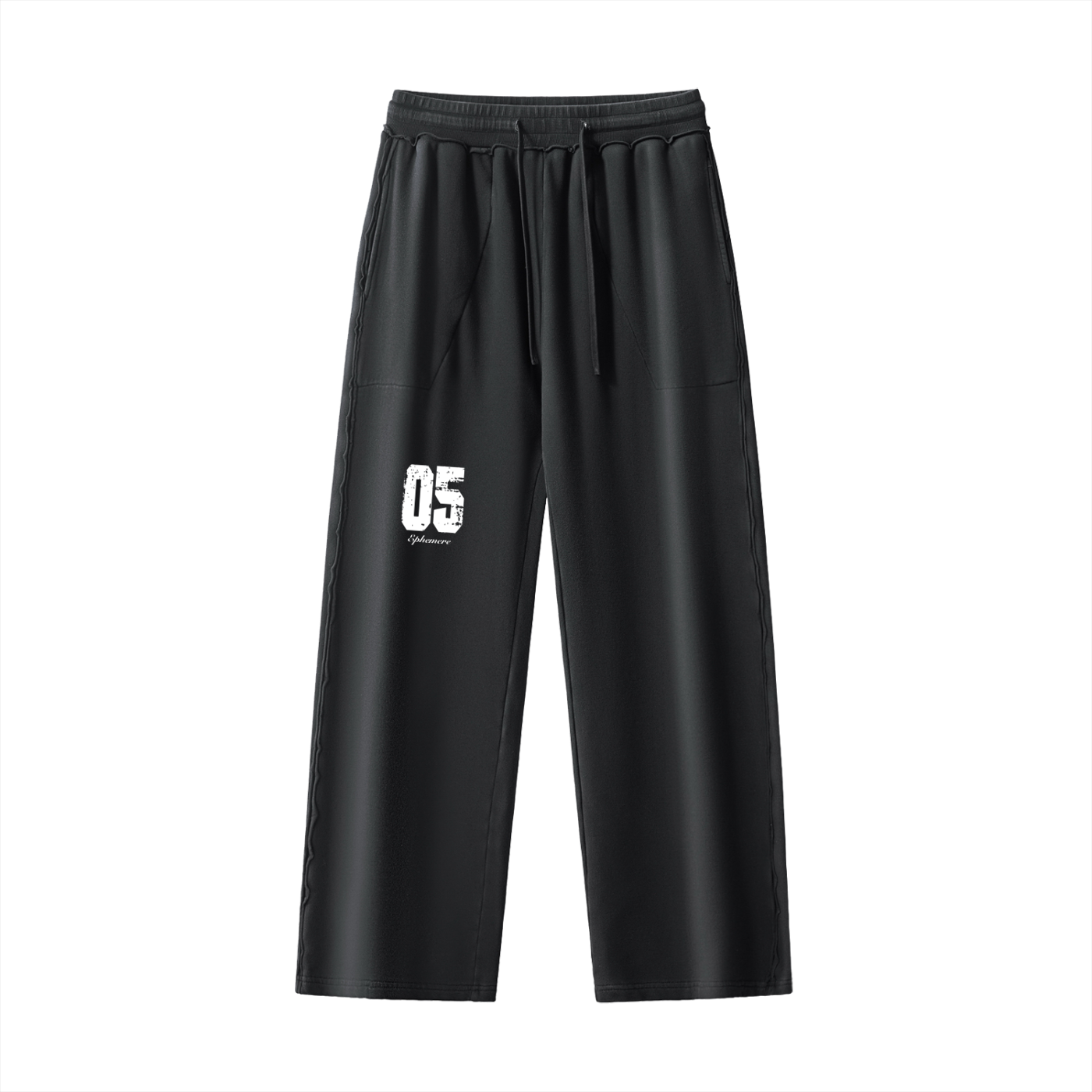 Raw-Seam Sweatpants
