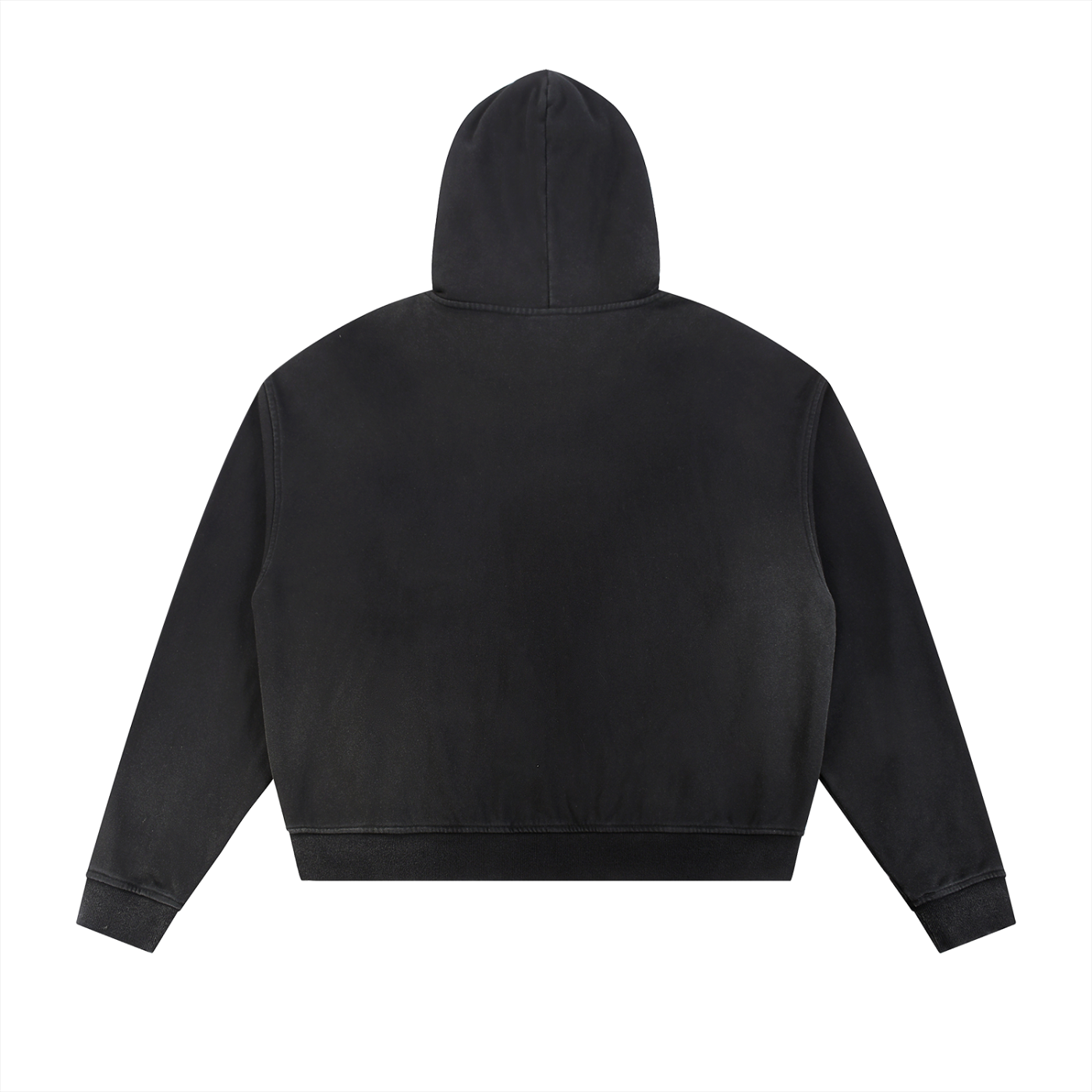 Raw Zip Hoodie
