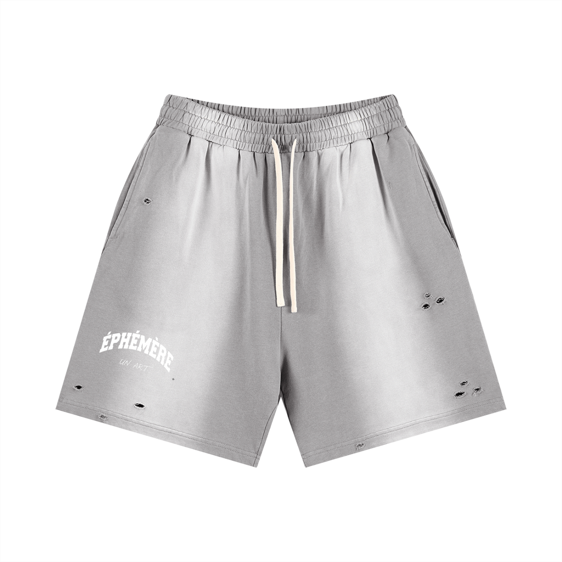 Sun Fade Distressed Shorts