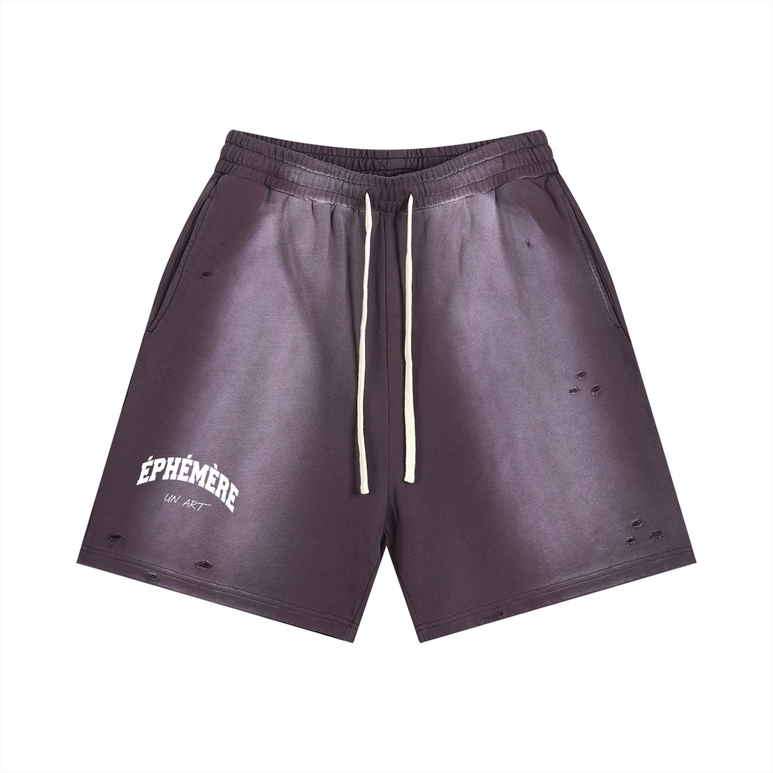 Sun Fade Distressed Shorts
