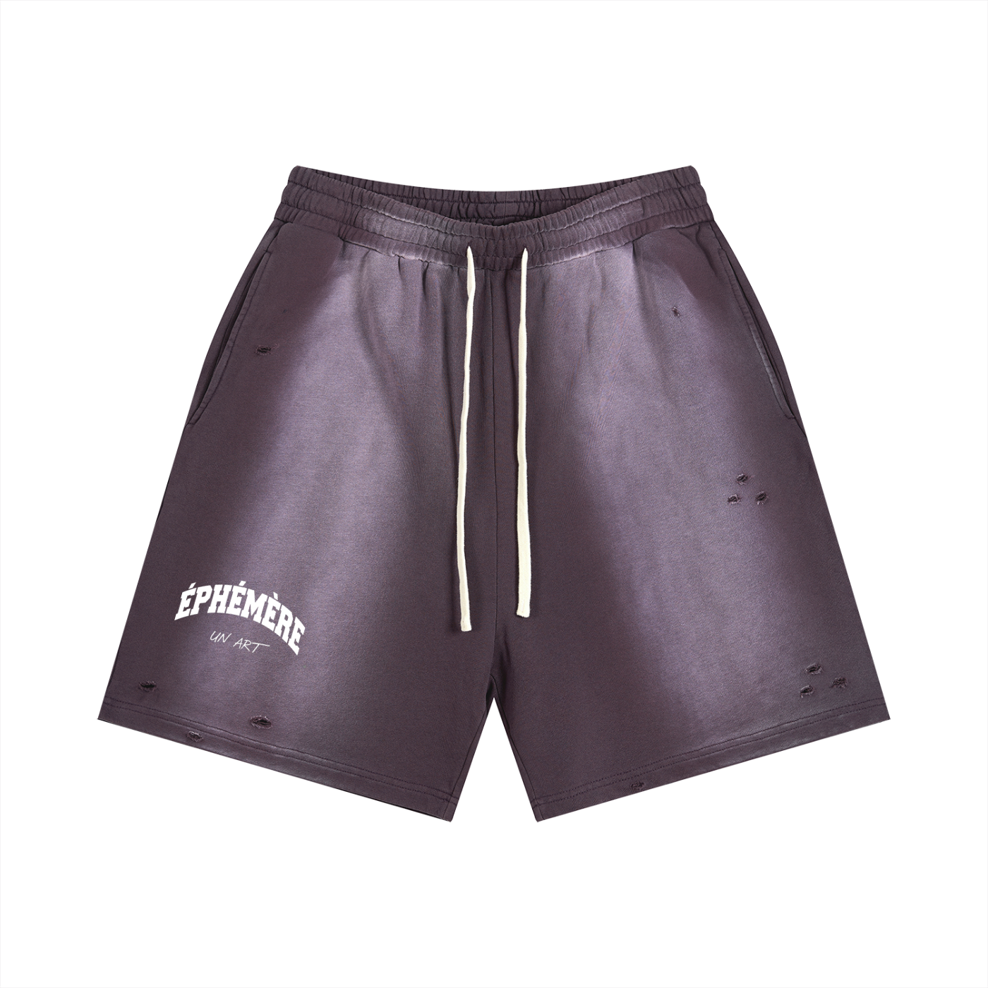 Sun Fade Distressed Shorts