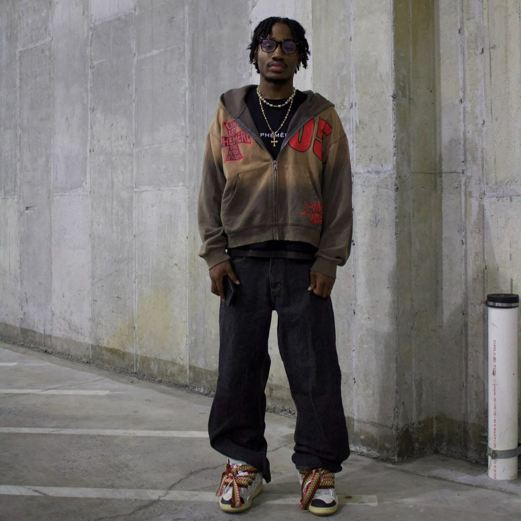 Un Art Éphérème Zip Up