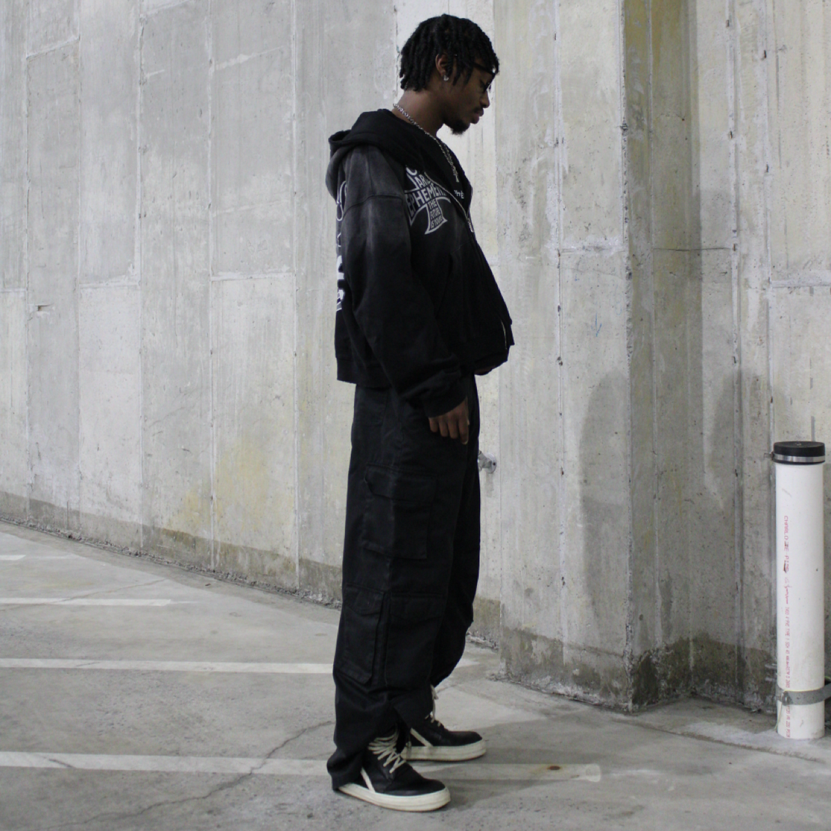Black NSD Zip-Up