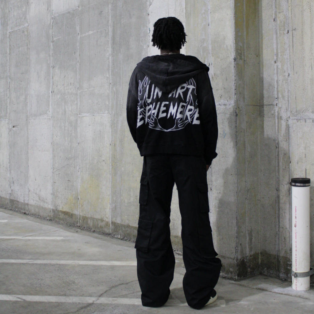 Un Art Éphérème Zip Up