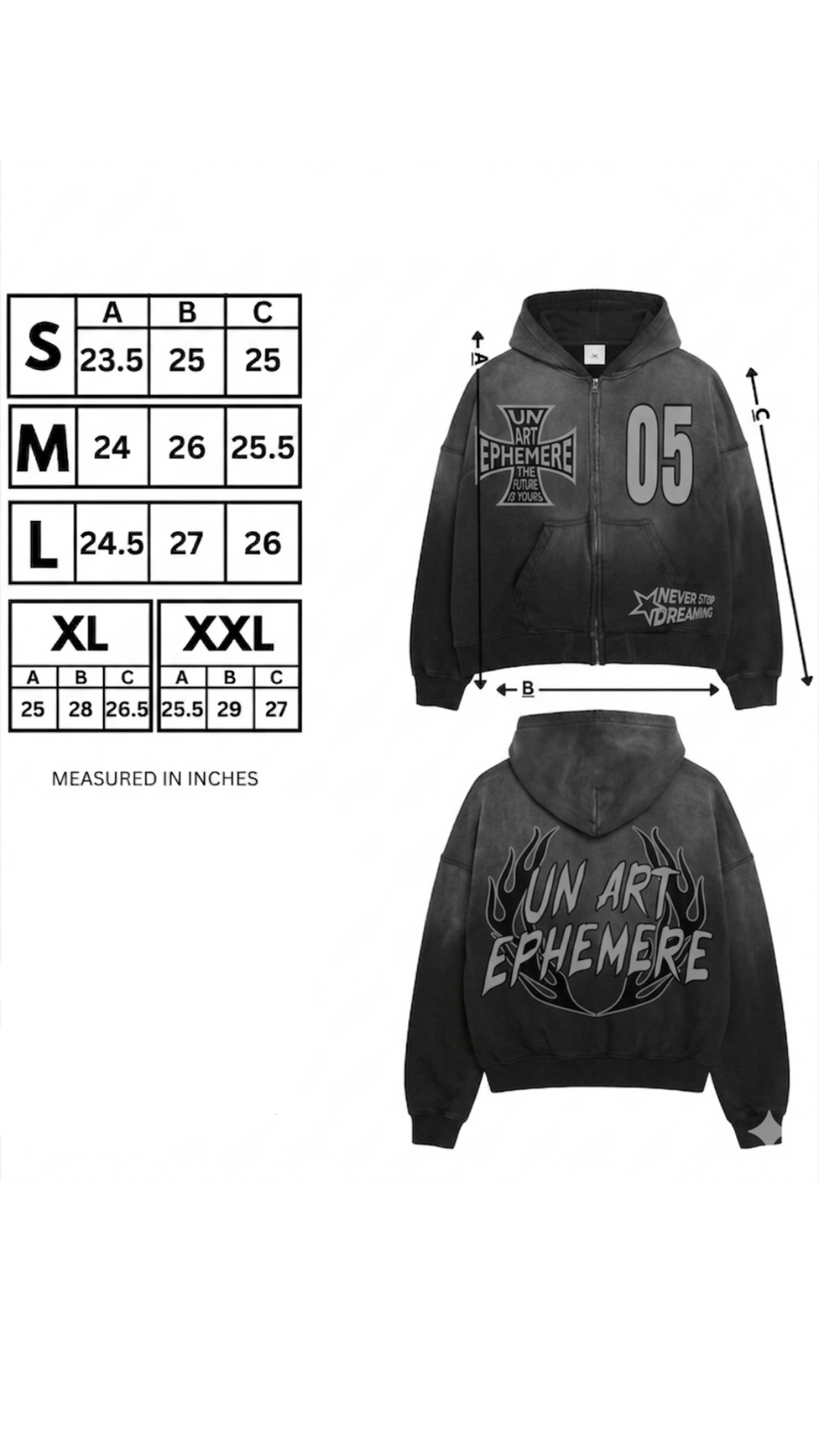 Black NSD Zip-Up