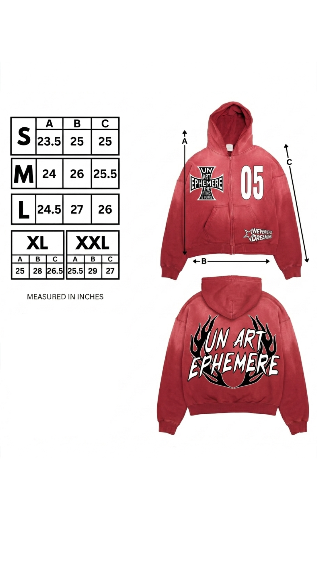 Red NSD Zip-Up