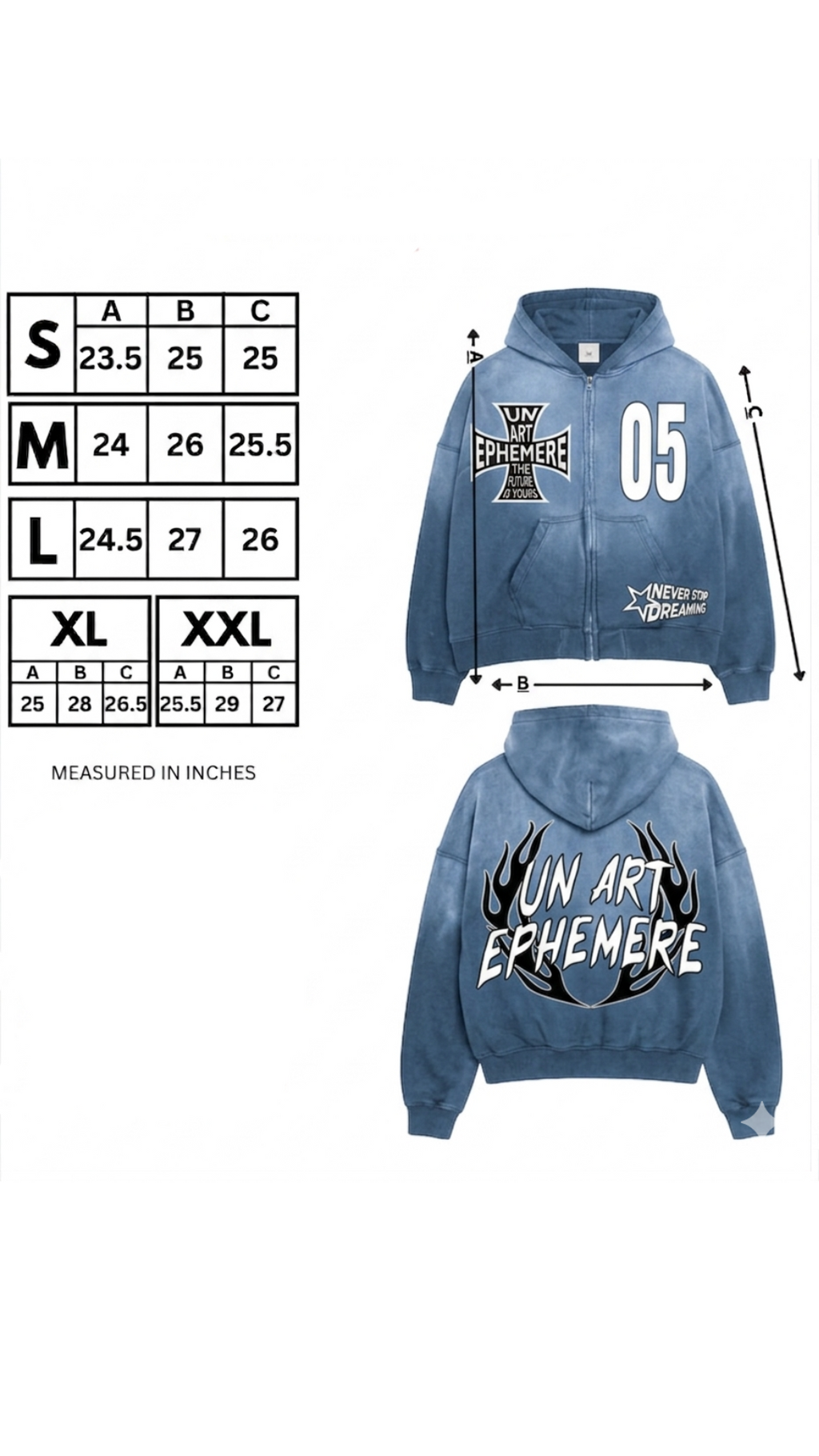 Blue NSD Zip-Up