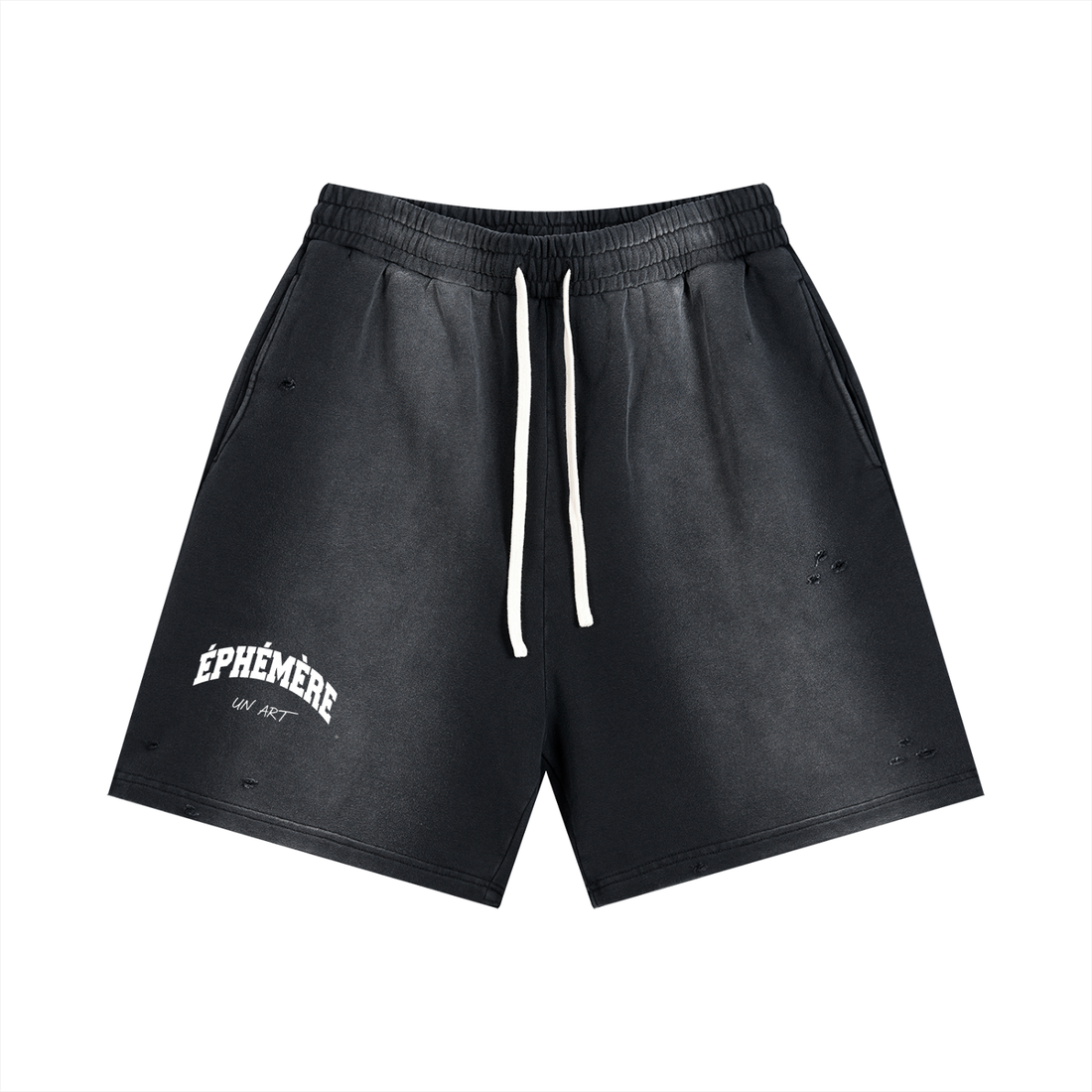 Sun Fade Distressed Shorts