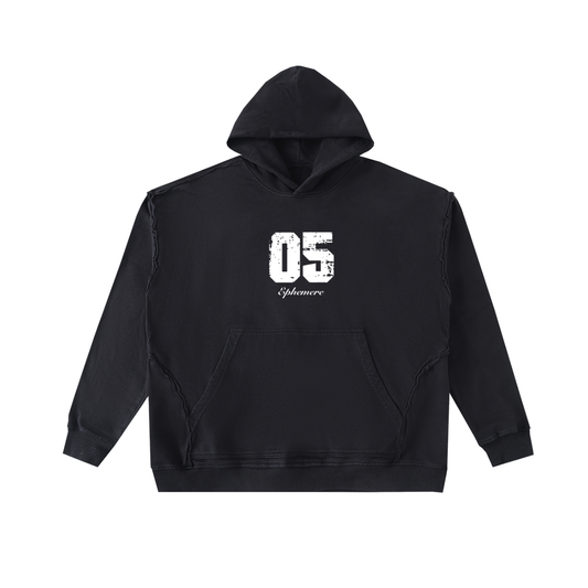 Raw-Seam Hoodie