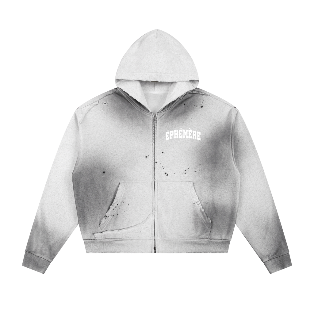 Raw Zip-Up