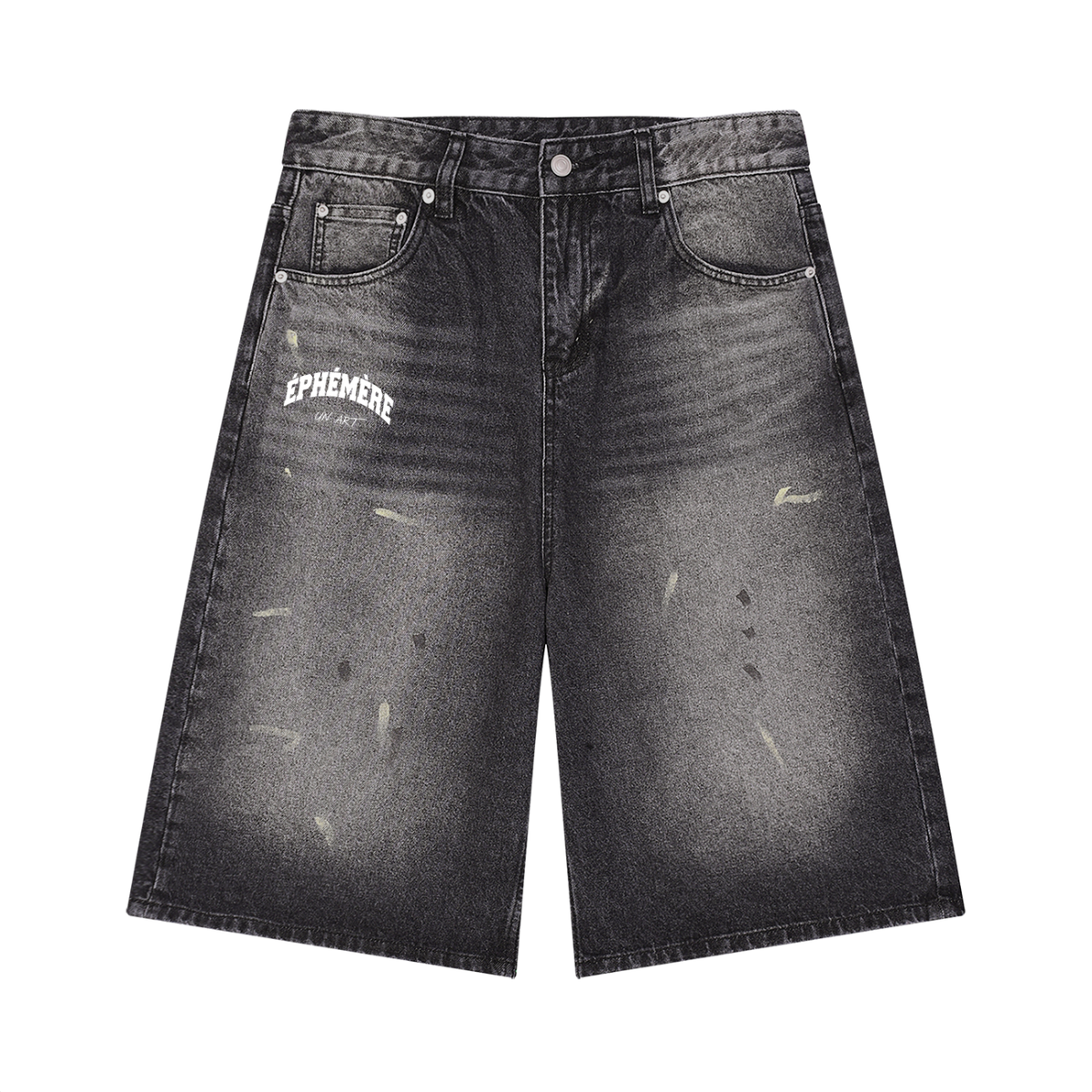 Relaxed Denim Shorts
